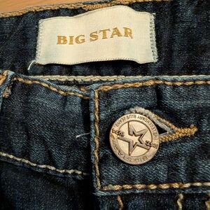 Big Star Denim with Gold Stitching